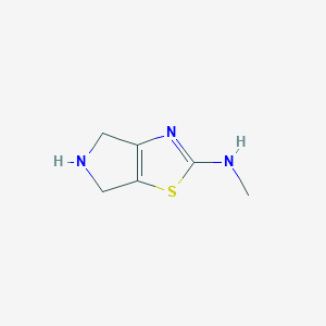 N-methyl-5,6-dihydro-4H-pyrrolo[3,4-d]thiazol-2-amine