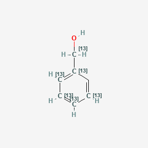 molecular formula C7H8O B12960537 Benzyl-13C6 Alcohol 