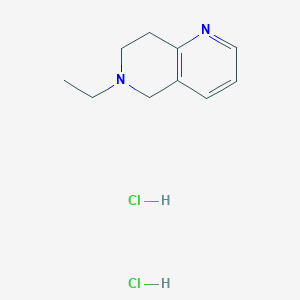 6-Ethyl-5,6,7,8-tetrahydro-1,6-naphthyridine dihydrochloride