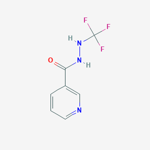 N'-(trifluoromethyl)pyridine-3-carbohydrazide