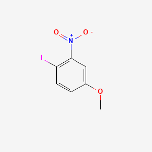 molecular formula C7H6INO3 B1296058 4-碘-3-硝基苯甲醚 CAS No. 58755-70-7