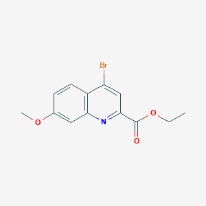 Ethyl 4-bromo-7-methoxyquinoline-2-carboxylate