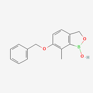 6-(benzyloxy)-7-methylbenzo[c][1,2]oxaborol-1(3H)-ol