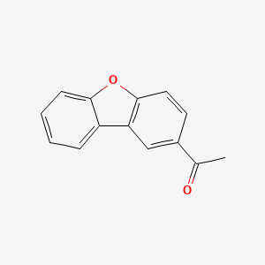 molecular formula C14H10O2 B1296064 1-(二苯并[b,d]呋喃-2-基)乙酮 CAS No. 13761-32-5