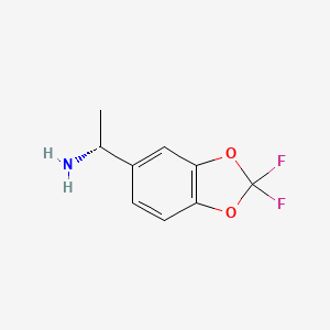 (R)-1-(2,2-Difluorobenzo[D][1,3]dioxol-5-YL)ethan-1-amine