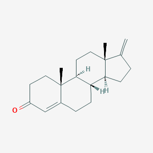 B129608 17-Methylideneandrost-4-en-3-one CAS No. 846-45-7