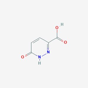 molecular formula C5H4N2O3 B1296083 6-羟基吡啶嗪-3-羧酸 CAS No. 37972-69-3