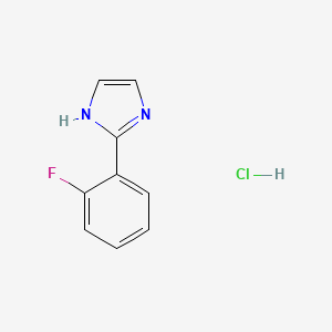 2-(2-Fluorophenyl)-1H-imidazole hydrochloride