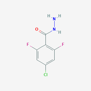 4-Chloro-2,6-difluorobenzohydrazide