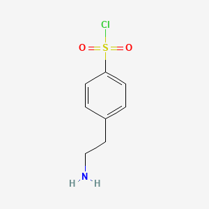 4-(2-Aminoethyl)benzene-1-sulfonyl chloride