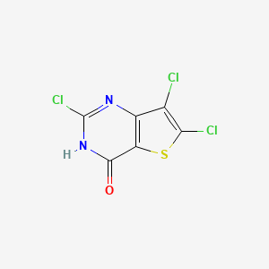 2,6,7-Trichlorothieno[3,2-d]pyrimidin-4(3H)-one