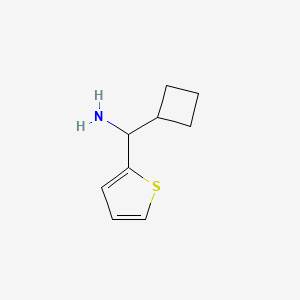 Cyclobutyl(thiophen-2-yl)methanamine