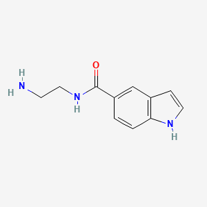 1H-Indole-5-carboxamide, N-(2-aminoethyl)-