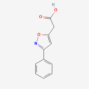 3-Phenyl-5-isoxazoleacetic acid