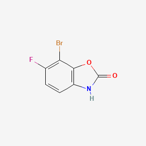 7-Bromo-6-fluorobenzo[d]oxazol-2(3H)-one