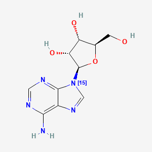 (2R,3R,4S,5R)-2-(6-aminopurin-9-yl)-5-(hydroxymethyl)oxolane-3,4-diol