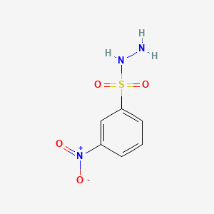 molecular formula C6H7N3O4S B1296096 3-硝基苯磺酰肼 CAS No. 6655-77-2