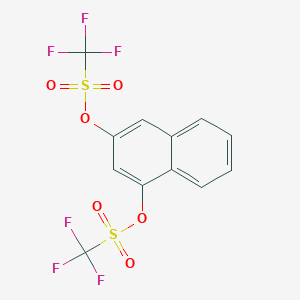 Naphthalene-1,3-diyl bis(trifluoromethanesulfonate)