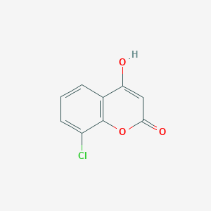 molecular formula C9H5ClO3 B12961020 8-Chloro-4-hydroxycoumarin 