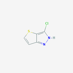 3-Chloro-1H-thieno[3,2-c]pyrazole