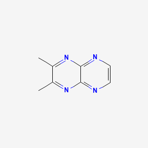 molecular formula C8H8N4 B12961068 2,3-Dimethylpyrazino[2,3-b]pyrazine CAS No. 6499-39-4