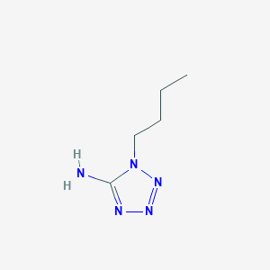 molecular formula C5H11N5 B1296112 1-丁基-1H-四唑-5-胺 CAS No. 6280-31-5