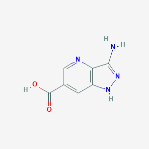 3-amino-1H-pyrazolo[4,3-b]pyridine-6-carboxylic acid