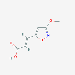 3-(3-Methoxyisoxazol-5-yl)acrylic acid