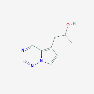 1-(Pyrrolo[2,1-f][1,2,4]triazin-5-yl)propan-2-ol