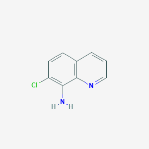 B1296123 7-Chloroquinolin-8-amine CAS No. 6338-98-3