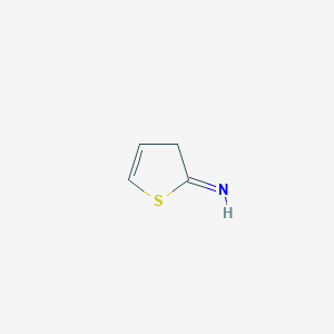 molecular formula C4H5NS B12961234 Thiophen-2(3H)-imine 