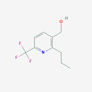 (2-Propyl-6-(trifluoromethyl)pyridin-3-yl)methanol