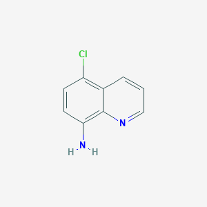 B1296126 5-Chloroquinolin-8-amine CAS No. 5432-09-7