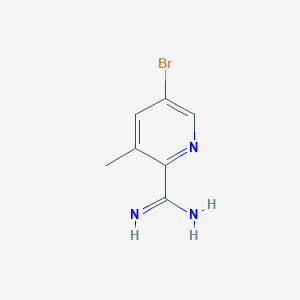 5-Bromo-3-methylpicolinimidamide