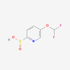 5-(Difluoromethoxy)pyridine-2-sulfinic acid