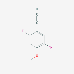 1-Ethynyl-2,5-difluoro-4-methoxybenzene