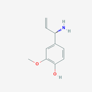 (S)-4-(1-Aminoallyl)-2-methoxyphenol