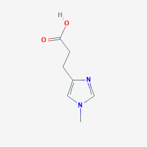 3-(1-methyl-1H-imidazol-4-yl)propanoic acid