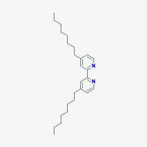 molecular formula C26H40N2 B12961370 2,2'-Bipyridine, 4,4'-dioctyl- 