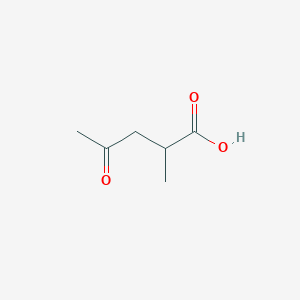 B1296139 2-Methyl-4-oxopentanoic acid CAS No. 6641-83-4