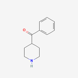 molecular formula C12H15NO B1296144 Phenyl(piperidin-4-yl)methanone CAS No. 37586-22-4