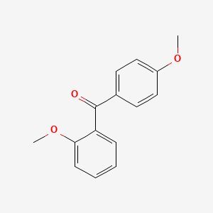 molecular formula C15H14O3 B1296146 2,4'-Dimethoxybenzophenone CAS No. 5449-69-4