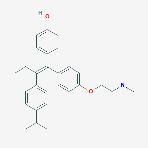 molecular formula C29H35NO2 B129615 Miproxifene CAS No. 129612-87-9