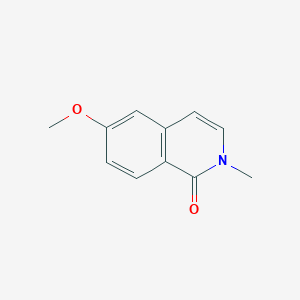 molecular formula C11H11NO2 B12961502 6-methoxy-2-methylisoquinolin-1(2H)-one 