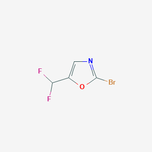 2-Bromo-5-(difluoromethyl)oxazole