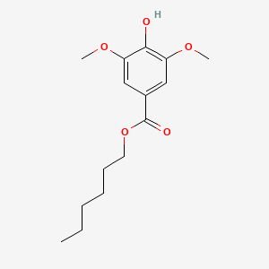 Hexyl 4-hydroxy-3,5-dimethoxybenzoate