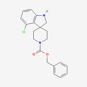 Benzyl 4-chlorospiro[indoline-3,4'-piperidine]-1'-carboxylate