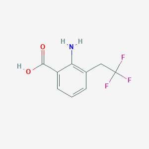 2-Amino-3-(2,2,2-trifluoroethyl)benzoic acid