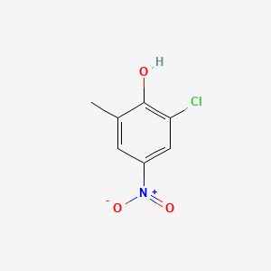 B1296171 2-Chloro-6-methyl-4-nitrophenol CAS No. 4102-84-5
