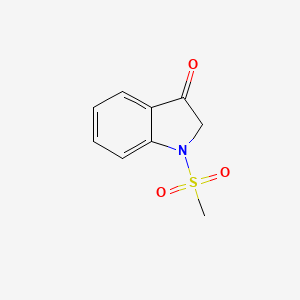 1-(methylsulfonyl)-1,2-dihydro-3H-indol-3-one